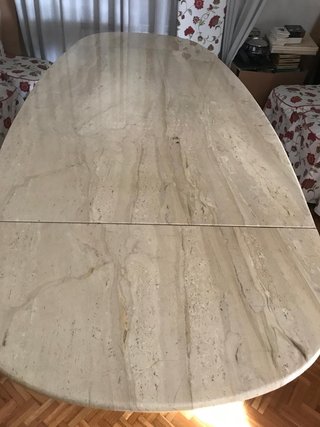 Mesa salón mármol antigua