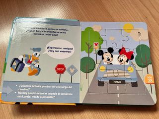 Libro Puzzle de Mickey Mouse