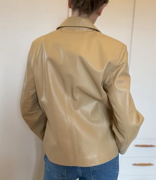 Giacca in Vera Pelle Vintage Sartoria