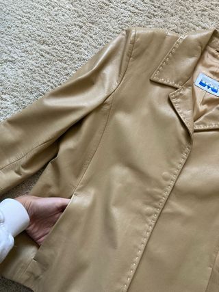 Giacca in Vera Pelle Vintage Sartoria