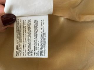 Giacca in Vera Pelle Vintage Sartoria