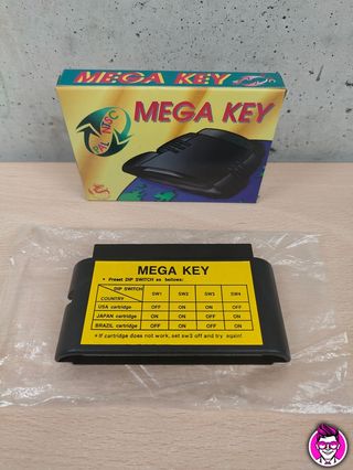 Mega Key Adaptor Pal Ntsc - SEGA Megadrive Mega Dr
