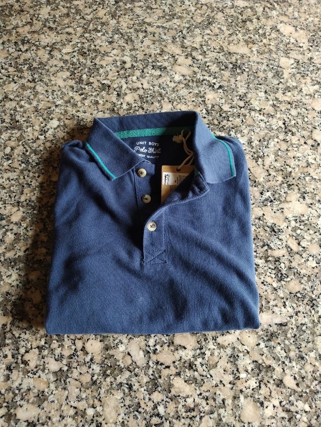 Polo Niño Manga Corta 9-10 A Estrenar