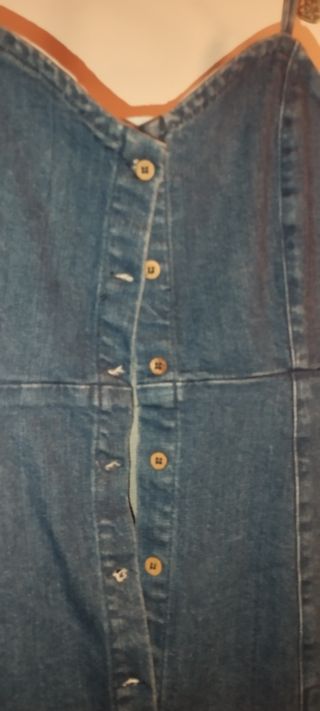 Vestido vaquero corto talla s Pull