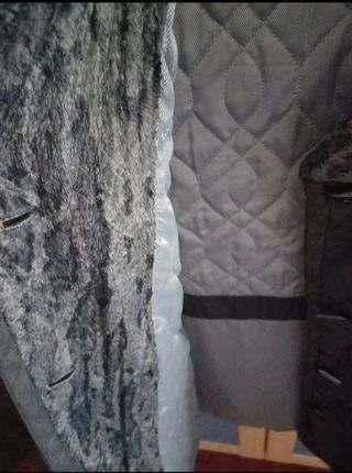 Chaquetón repele el agua y pelo sintetico