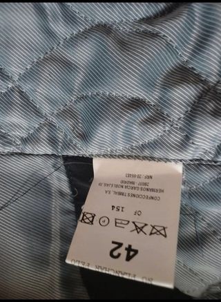 Chaquetón repele el agua y pelo sintetico