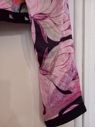 Chaqueta torera de seda Custo Barcelona