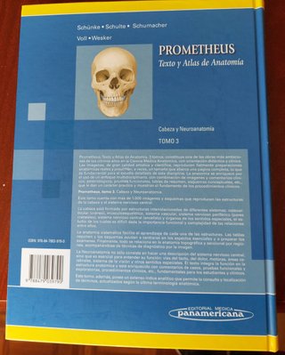 Prometheus. Texto y atlas de anatomía. Tomo 3: Cabeza y Neuroanatomía (Spanish Edition)