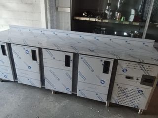 MESA REFRIGERADA 4 PUERTAS ACERO INOX