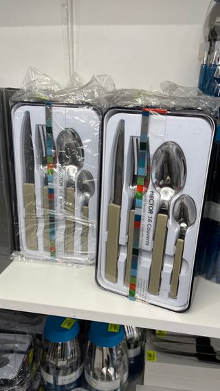 ¡Juego de Cubiertos Héctor de 16 Piezas