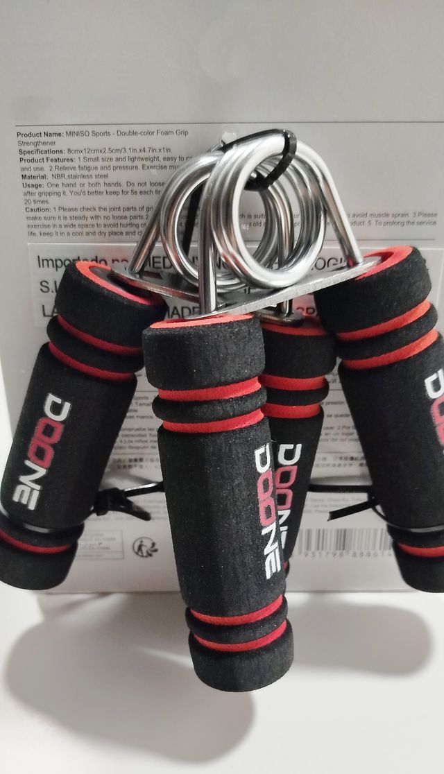 HAND GRIP DE MÃO DOONE FITNESS GINÁSIO (NOVO)