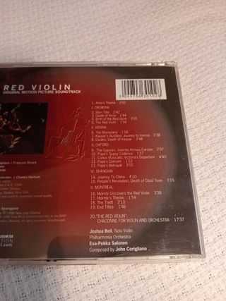 EL VIOLIN ROJO. THE RED VIOLIN.