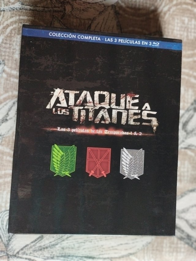 Ataque a los Titanes películas 1-3 BD
