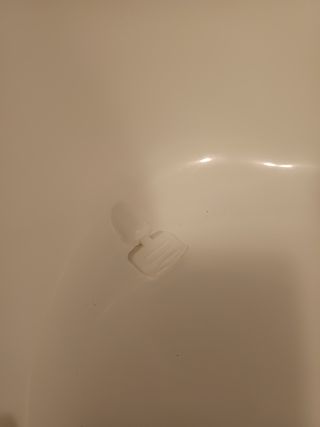 Bañera cambiador sobre bidé