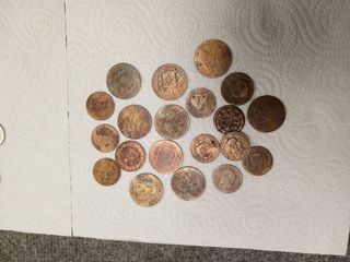 Lote monedas antiguas