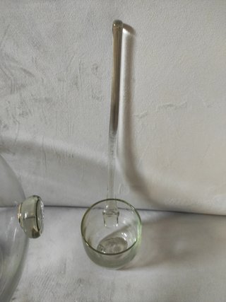 Ponchera cristal soplado