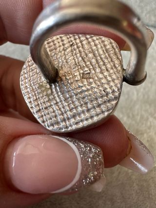 Anillo de plata de ley 925