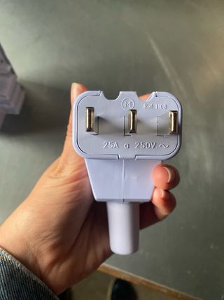 Clavija enchufe vitro FAMATEL 25A