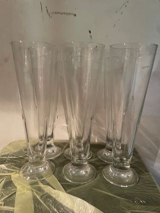 BICCHIERI ALTI VETRO