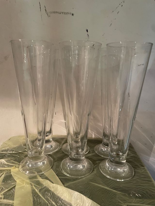 BICCHIERI ALTI VETRO