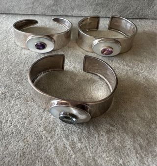 Pulsera o anillos plata de ley 925