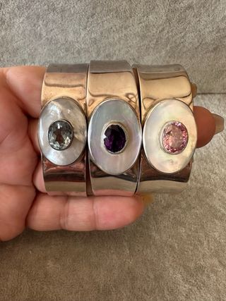 Pulsera o anillos plata de ley 925