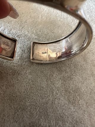 Pulsera o anillos plata de ley 925