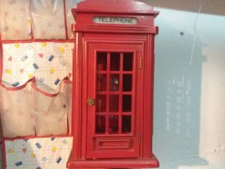 CABINA TELEFONO INGLESE+TELEFONO EPOCA/VINTAGE