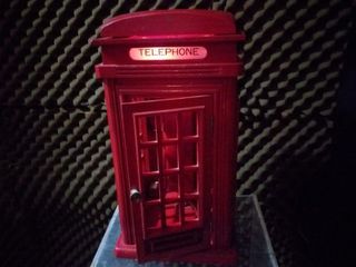 CABINA TELEFONO INGLESE+TELEFONO EPOCA/VINTAGE