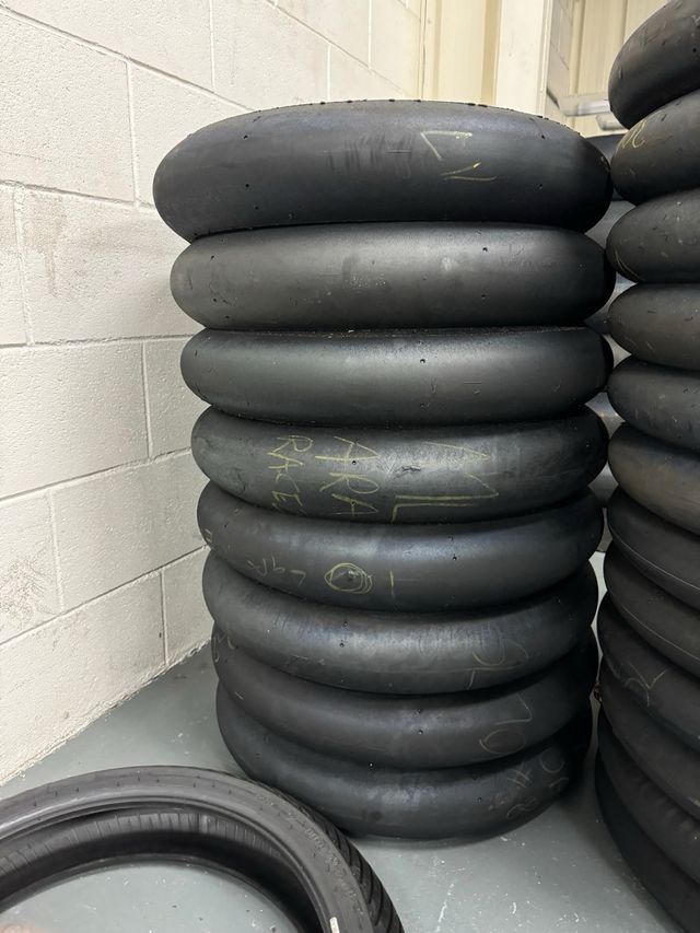 Slicks de seco de competición Moto3