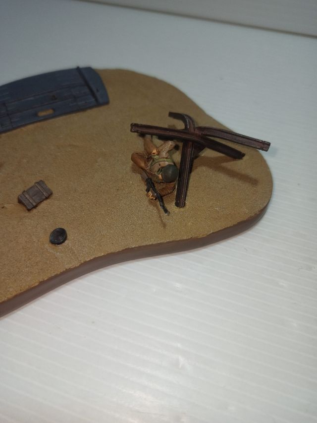 Diorama D-Day Sbarco in Normandia 