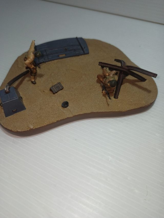 Diorama D-Day Sbarco in Normandia 