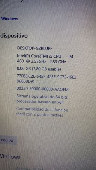 Portatil Lenovo Thinkpad 510