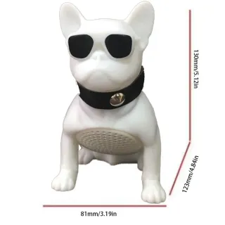 Pequeño Altavoz Portátil Perro con Radio 3 Colores