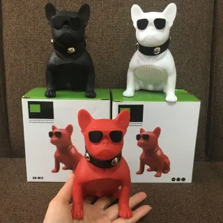 Pequeño Altavoz Portátil Perro con Radio 3 Colores