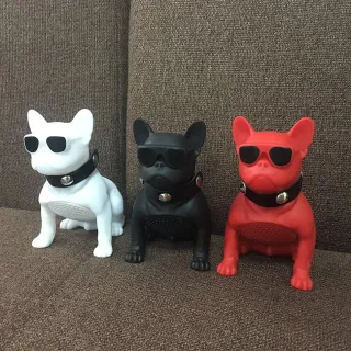 Pequeño Altavoz Portátil Perro con Radio 3 Colores