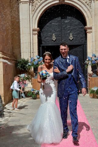 Vestido de novia marca ARIA