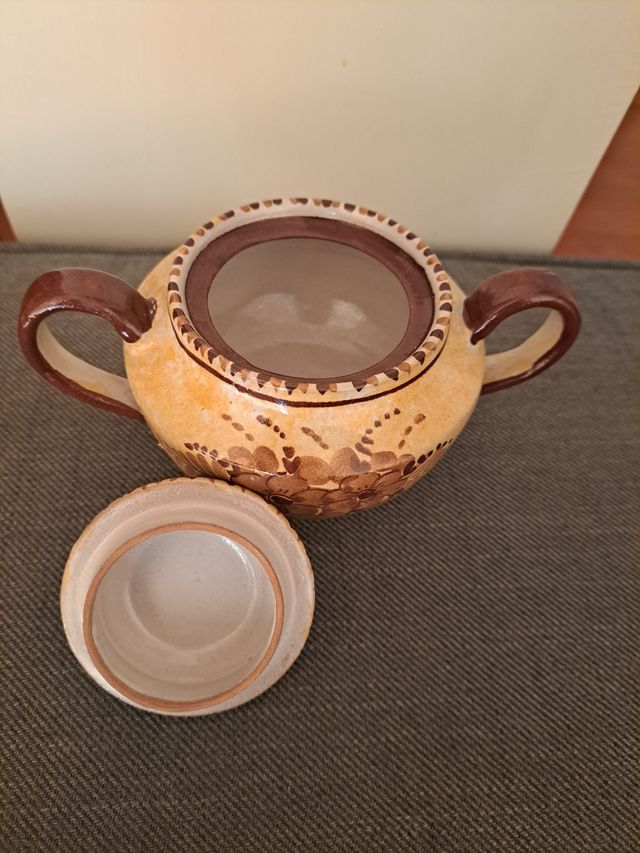 Zuccheriera vintage Vietri ceramica