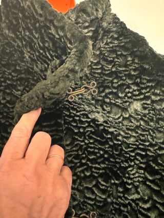 Chaqueton piel sintetica.