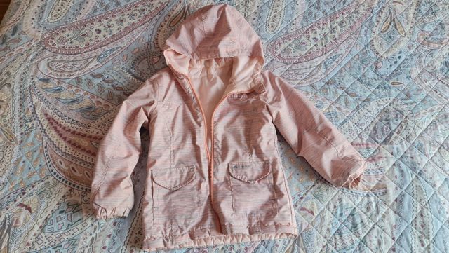 Abrigo reversible niña talla 4 años