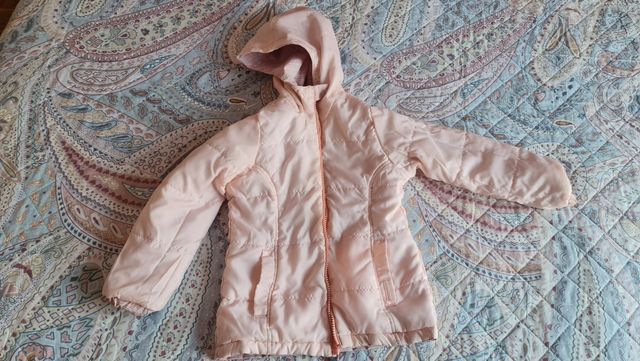 Abrigo reversible niña talla 4 años