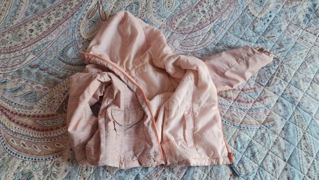 Abrigo reversible niña talla 4 años