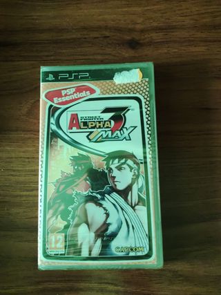 STREET FIGHTER ALPHA 3 PSP PRECINTADO 