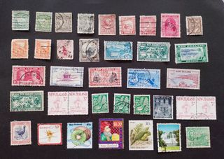 LOTE SELLOS NUEVA ZELANDA