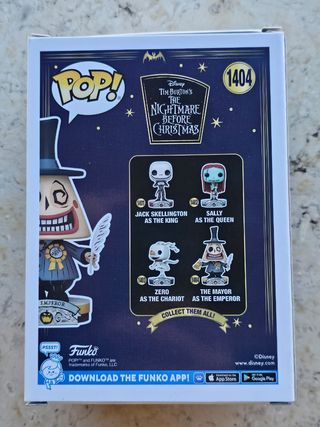 Funko pop Mayor n° 1404 Hot topic - Disney