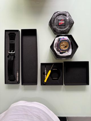 Reloj Casio G-Shock Original GA-2100GB-1AER Custom