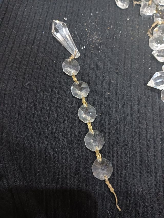 Cristal de strass para lámpara