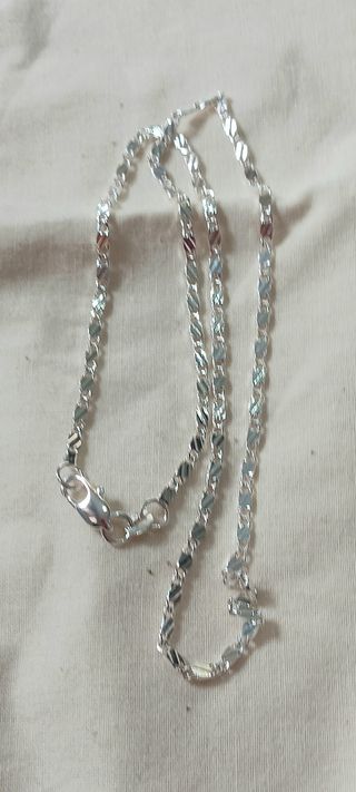 Gargantilla plata925 clavícula