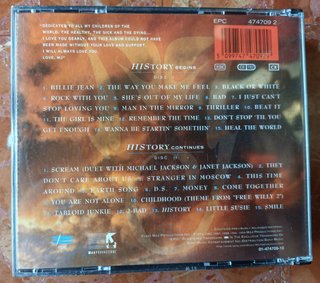 MICHEL JACKSON - History. 2Cd (Ed. Limitada)