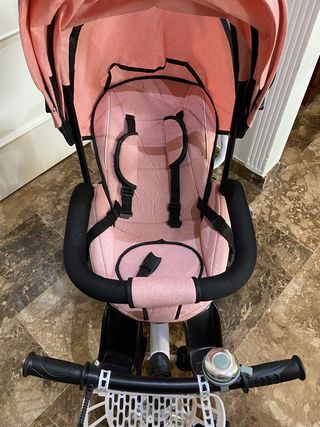 Triciclo reclinable Rosa